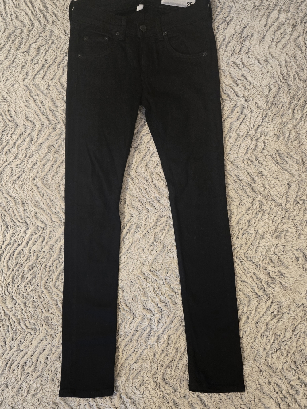 rag & bone Black Skinny Jeans for Women